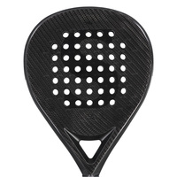Raquette de padel professionnelle 2026 OEM de haute qualité avec logo personnalisé 3D, en fibre de carbone 24K, noyau en fibre de verre et EVA, forme diamant, 38 mm, 360 g
