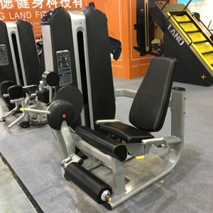 Machine de presse triceps assise réglable en acier, à charge par broches, avec pile de poids de 70 kg, équipement de musculation commercial pour les bras - Product Image 2