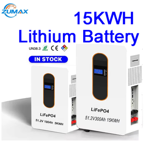 주맥스 홈 태양광 저장 시스템 6000 사이클 RS485 CAN 통신 10kWh 15kWh 51.2V 리튬인산철(<span class=keywords><strong>LiFePO4</strong></span>) 배터리 리튬 배터리 - Product Image 1