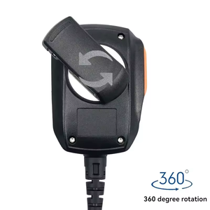 <b>Microphone</b> Repeater Mic IP54 for Hytera PD580 PD700 PD702 PD705 PD780 PD782 PD785 Accessories Etc Walkie Talkies - Product Image 4