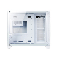 AntarcChill Custom MATX PC Case Mid Tower CPU Cabinet Tempered Glass Panel Computer Cases Towers Gaming PC Casing