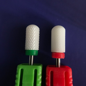 Fresa per Unghie in Ceramica, Punta Liscia Arrotondata, Grande, Adatta per Manicure, Pedicure, Cuticole e Lucidatura Gel - Product Image 4