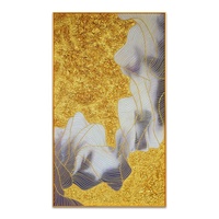 Peinture à l'huile abstraite moderne personnalisée, peinte à la main, sur toile texturée épaisse, art mural 60x80cm, écologique, pour la décoration de la maison et des hôtels