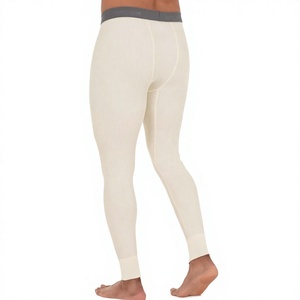OEM Men's Autumn and <b>Winter</b> Cross High Waist Sports <b>Tight</b> Ankle-Length Nylon Spandex Warm Fitness Leggings for Running Marathon - Product Image 4