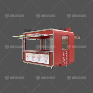 Trailer Makan Mobile Multifungsi Konstruksi Aluminium Fiberglass Garansi 1 Tahun Tahan Karat Dilengkapi Daya Listrik Terintegrasi untuk - Product Image 5