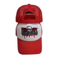 Patch personnalisé camionneur chapeau maille douce, personnalisé 6 panneau mousse avant maille camionneur casquette chapeau en gros brodé camionneur chapeau