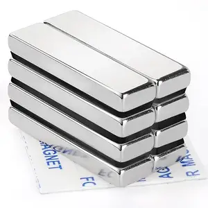 Strong Permanent Iman Neo Magnetic Materials Magnets Custom Size Largest Square Strong Neodymium Magnet Block For Building