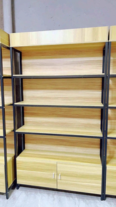 <b>Modern</b> Hair Salon Nail Beuauty Shelf Shelves Retail Store Display Shelves Metal and Gondola <b>Shelving</b> Display Rack - Product Image 5