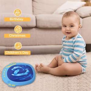 لعبة تعليمية للأطفال RGB تضيء الموسيقى خالية من الفوضى لوحة الرسم على الجل السحري - Product Image 3