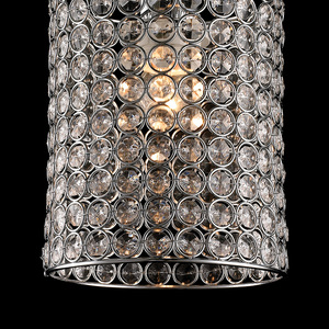Small Led Fashion Round <b>Chandeliers</b> Ceiling Luxury Living Room Staircase Indoor <b>Crystal</b> Pendant <b>Light</b> - Product Image 5