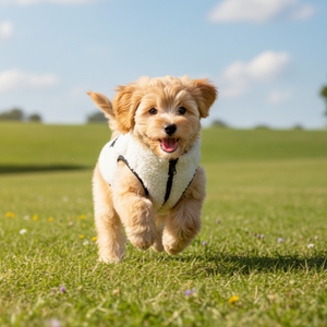 ठंडे मौसम के आउटडोर और दैनिक पहनने के लिए पूर्ण-ज़िप गर्म थर्मल पॉलिएस्टर के साथ आरामदायक ऊन कुत्ते हुडी - Product Image 1