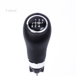 Poignée de levier de vitesses manuelle en cuir noir d'usine pour Mercedes Benz C180 200 260 300 W202 203 204 - Product Image 5