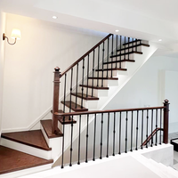 Rampe d'escalier minimaliste moderne, adaptée aux rampes d'escalier intérieures dans les villas et les résidences en duplex, personnalisable