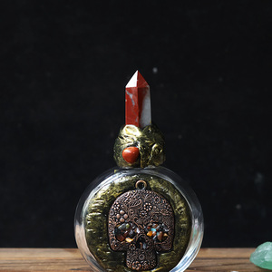 <span class=keywords><strong>Prisma</strong></span> <span class=keywords><strong>Hexagonal</strong></span> de Cristal Natural, Artesanía de Punto de Cristal, Botella Mágica, Adornos de Decoración del Hogar - Product Image 5