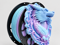 Filamen Matte PLA Spring 1.75mm 1kg Yiqiu3D Filamen Printer 3D dengan Hasil Akhir Matte Rendah Penyusutan untuk Cetakan Dekorasi pada Bambu Lab Creality