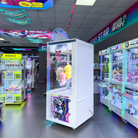 Machine à griffes personnalisée pour jouets en peluche géants, à usage professionnel, avec lecteur de carte, pour l'ouverture d'un magasin