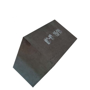<span class=keywords><strong>Brique</strong></span> réfractaire en magnésium-carbone Hitech de haute qualité C 10% <span class=keywords><strong>noire</strong></span> pour fond de four à cuvier - Product Image 5