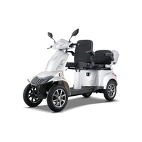 Scooter Électrique Quatre Roues Élégant et Luxe Léger, Batterie Plomb-Acide 60V 20Ah, Moteur Sans Balais, Autonomie 40-60km, Vitesse 21-30km/h, VIGOROUS