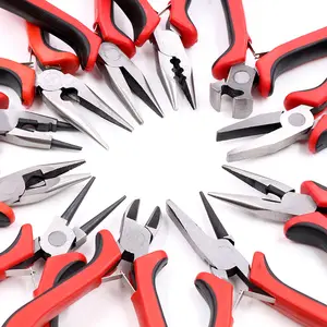 Ferronickel-pince à <span class=keywords><strong>bijoux</strong></span> en acier trempé au carbone, nez rond, outils <span class=keywords><strong>de</strong></span> bricolage, équipement, pince adaptée à l'artisanat, réparation <span class=keywords><strong>de</strong></span> perles - Product Image 1