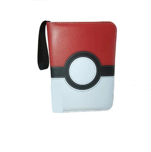 With Zipper Workbook Album Book GX EX Pokemon Card Album Business Trading Card Folder