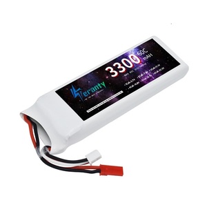 Batería de Polímero de Litio 2S 7.4V 3300mAh 60C RC C Racing Recargable, Accesorios para Quadrotor - Product Image 4