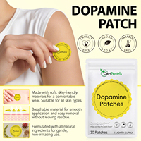 CertNatrls Patchs Transdermiques de Dopamine pour l'Équilibre Émotionnel et la Concentration