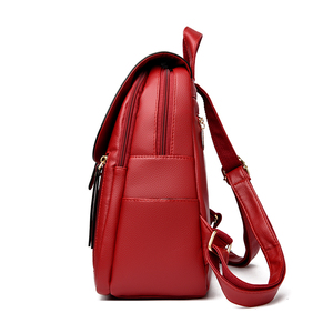 Vendita calda da donna in pelle PU zaino da viaggio all'ingrosso impermeabile scuola ragazza borsa femminile Mochilas - Product Image 2