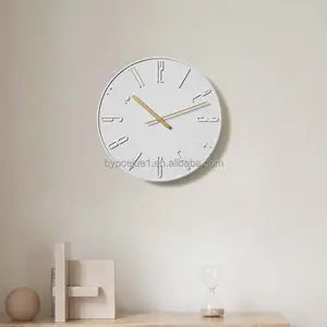 Best Price Luxury Modern Custom Concrete Home Decor Wall Clock Cement Nordic Clock And Wall For For Home Hotel Bar