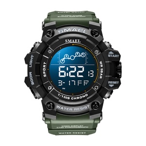 Reloj Deportivo SMAEL 8082 para Hombre, Nuevo, Resistente al Agua, Cronógrafo Digital LED, Reloj Electrónico con Alarma, Estilo Deportivo Colorido y Luminoso - Product Image 4