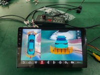 Sistema de Monitoreo Panorámico de 360 Grados con Pantalla Android y Sensor de Estacionamiento, Vista 2D/3D, 4 Vías, GPS GLONASS Beidou en Tiempo Real