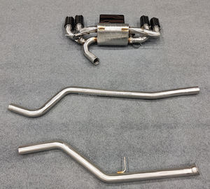 Tubo de Escape Personalizado SY para Auto de Carreras, <span class=keywords><strong>BMW</strong></span> 220 220i G42 2.0t B48 <span class=keywords><strong>2022</strong></span>, Acero Inoxidable, Silenciador Catback, Valvetronic, Pulido Espejo - Product Image 4