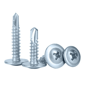 Tornillos Autoperforantes de Cabeza Redonda con Recubrimiento de Zinc Xinyite, Resistencia 4.8, Aplicación en Piedra, Tornillo de Acero al Carbono - Product Image 1