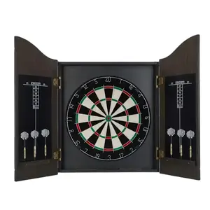 Modern dartbordkast wooden dartboard cabinet dartboard in cabinet for bar