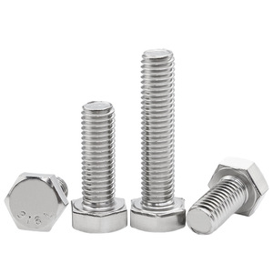 Eight Directions 316 Stainless Steel Hex Bolts M27 M30 M33 M36 M39 M42 M45 DIN933 A4-80 Grade B Rail Transit Equipment - Product Image 2