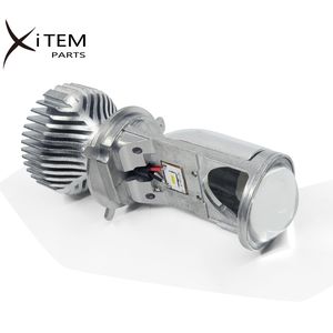 Proiettore LED H4 Mini obiettivo 3000k 4300k 6000k tricolore LED faro proiettore obiettivo Y6 - Product Image 2