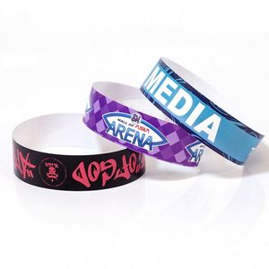 Pulsera de Papel Desechable Impermeable para Entradas a Conciertos 2025, Pulsera Promocional Económica - Product Image 1