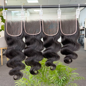 ผมแท้แบบเวฟ 5x5 HD Lace Closure 100% Virgin Remy ความยาว 20 นิ้ว สำหรับผู้หญิงผิวสี ไม่หลุดร่วง ขายส่ง - Product Image 2