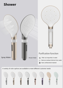 Coloré nouvelle arrivée bonne qualité salle de bain <span class=keywords><strong>wc</strong></span> vanne en céramique peau beauté haute pression pommeau de douche à main - Product Image 5