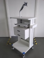 Chariot à laryngoscope vidéo personnalisé Portable tour d'endoscope flexible chariot à arthroscopie chariot à endoscope