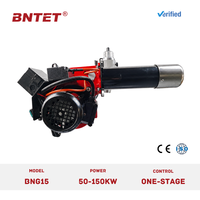 Brûleur à gaz automatique série BNG, commande conviviale pour four industriel, brûleur à gaz fiable