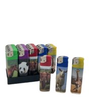 50 pièces de briquets électroniques jetables en plastique pour cigarettes, 50 pièces/boîte, en vente
