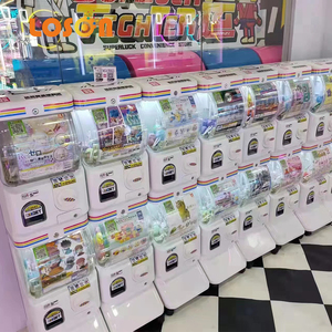 Dispensador que funciona con monedas Cápsula de doble capa Mall <span class=keywords><strong>Mini</strong></span> Kids Toy Gashapon Máquina expendedora 75-100mm <span class=keywords><strong>Arcade</strong></span> Gaming - Product Image 4