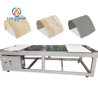 Ligne de production de machines en pierre souple beige MCM pour moulage de carreaux en pierre souple
