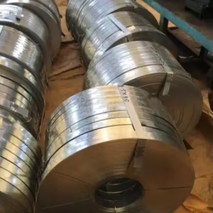 Custom High Strength Galvanized <b>Steel</b> <b>Strip</b> Various Width and Thickness JIS Certified for Automotive Parts Production - Product Image 1