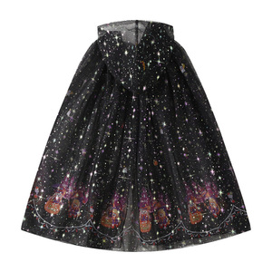 ชุดคอสเพลย์เด็กผู้หญิงชุดแม่มดชุดสำหรับงานเลี้ยงพ่อมดชั่วร้ายเสื้อคลุมผีแวมไพร์สำหรับเล่นตามบทบาท - Product Image 5