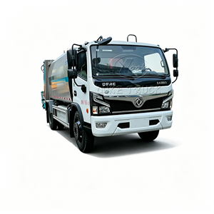 Camion compacteur de déchets à énergie propre Dongfeng Furika GPL GNC zéro émission 6m³ 8m³ - Product Image 1