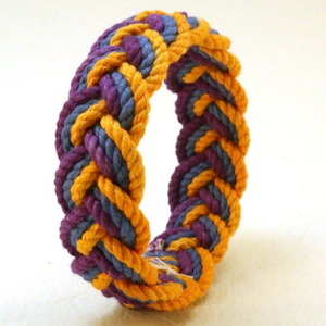 knotted rope <b>bracelet</b> Handmade Happiness - Product Image 1
