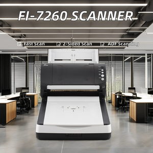 Scanner USB recto verso Fujitsu Fi-7240 avec alimentation automatique de documents (ADF), fonction de numérisation à plat, élément de numérisation CIS, type de stock A4, 40 ppm - Product Image 5