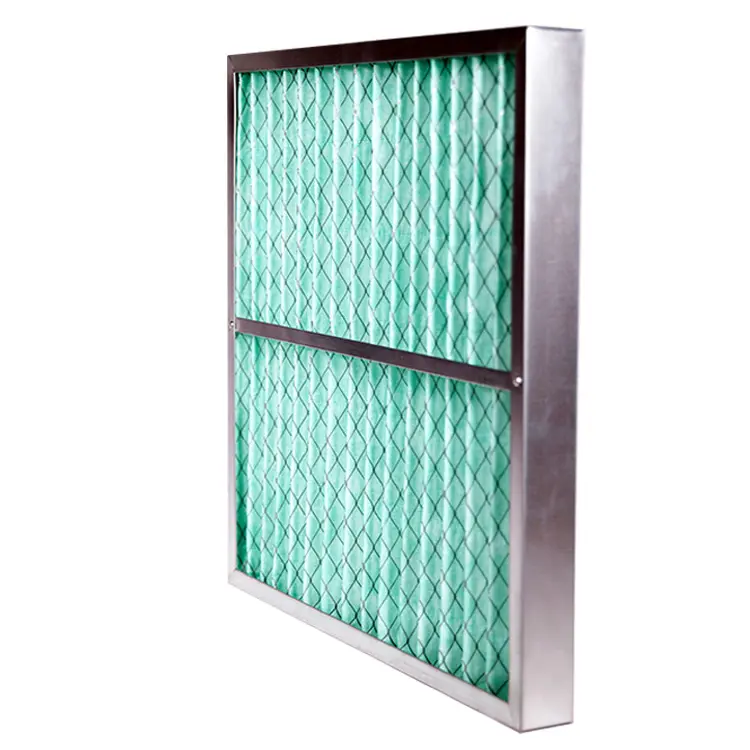 HVAC Pleated Panel Filtration Class G3 G4 M5 Pre Air Filter