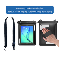 Sac étanche à la mode pour mini iPad avec grande fenêtre, étui étanche IPX8 pour tablette
